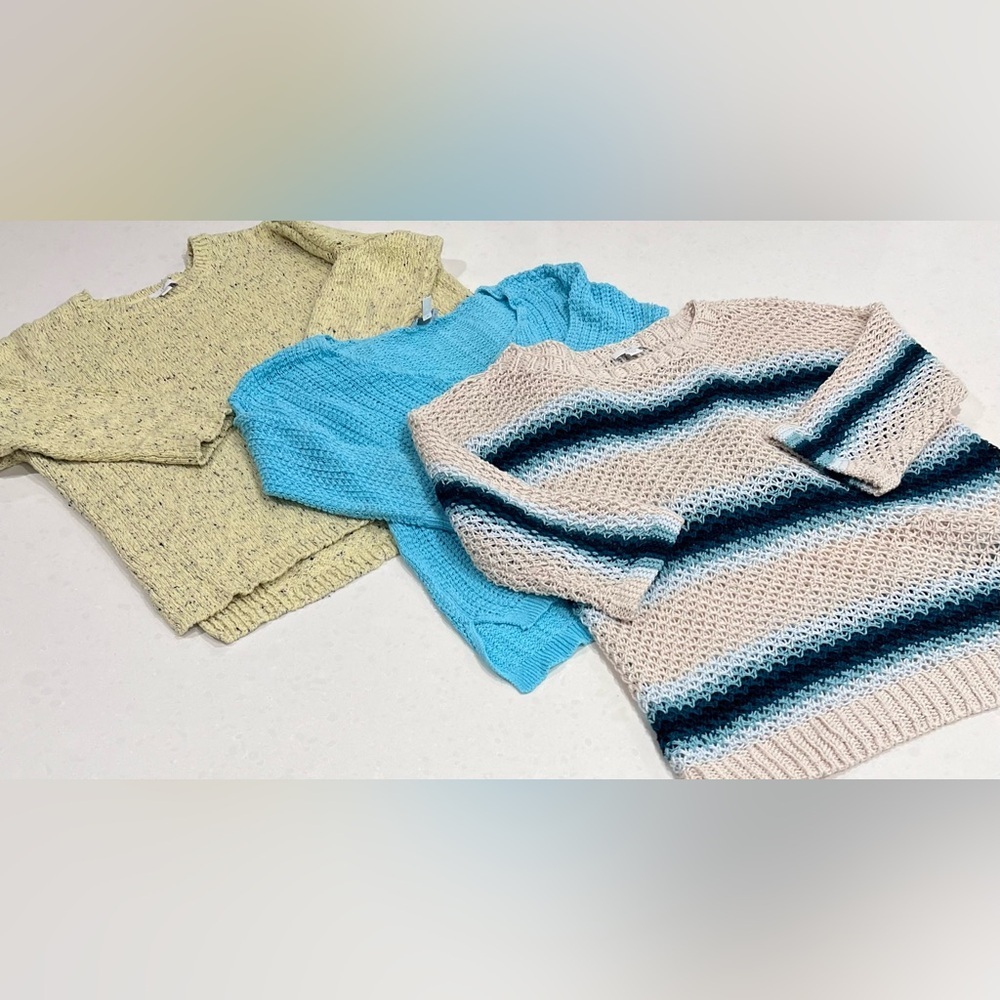 Womens J Jill sweaters lot of 3 small